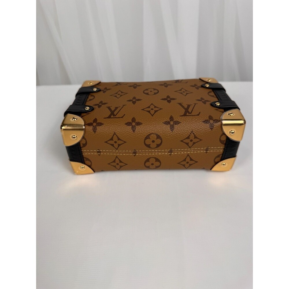 Louis Vuitton Side Trunk Handbag Reverse Monogram Canvas PM - Picture 8 of 11